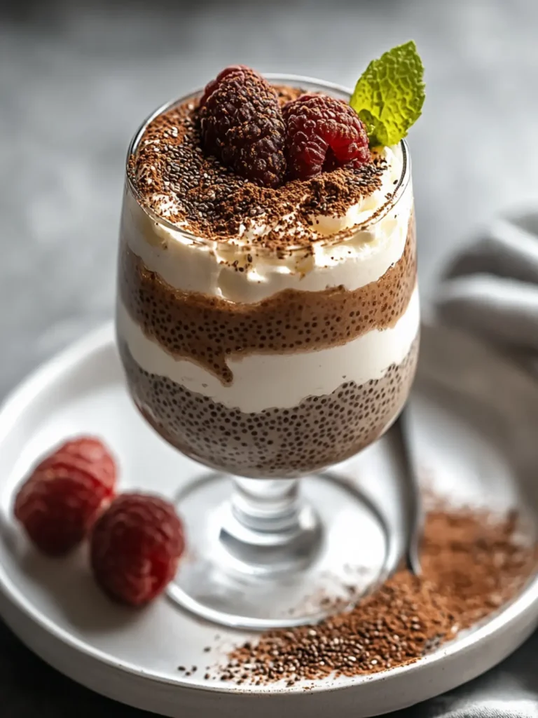 Tiramisu Chia Pudding: A Healthy Twist on Classic Delight