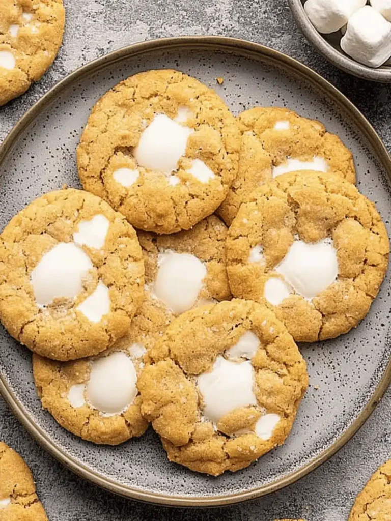 Irresistible Marshmallow Crispy Cookies in 30 Minutes